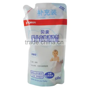 Liquid Stand up Nozzle Pouch for Laundry Detergent Packaging Bag thumbnail-2