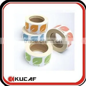 Custom Glossy Paper Label Sticker for Beverages Packing in Roll thumbnail-1