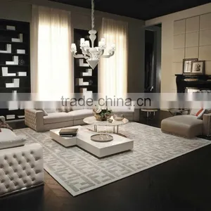 Cut Pile Wool Hand Tufted Carpet With Carved Pattern, Shenzhen Carpets thumbnail-6