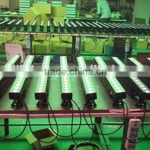 Liner Housing 1.2meter Wall Washer 180w Rgbw 18*10w Wedding Stage Led Controller Wall Washer Light thumbnail-3