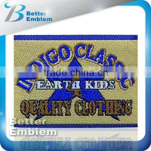 High Density Woven Garments Label for Clothing thumbnail-1
