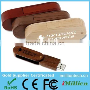 Wholesale Usb Pen Drive A-grade Chip Usb Flash Drive Usb Memory Stick Wood Usb Thumb Drive thumbnail-1