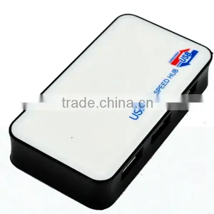Slim USB 3.0 4-Port 5Gbps Speed Portable Compact Hub Adapter For PC Laptop Mac thumbnail-5