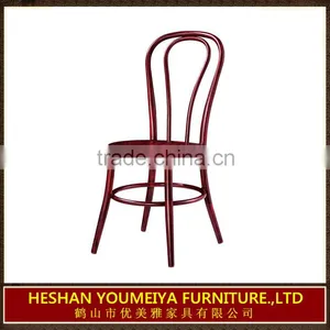 White Bistro Chair for Wedding White Outdoor Wedding Chairs YL1088 thumbnail-6
