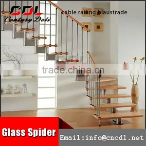304 316 Fashion House Decoration 1100mm Cable Balustade thumbnail-1