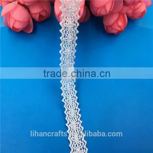 H0006A Elegant Lace Ribbon, 100% Cotton Lace ,Crocheted Lace thumbnail-2