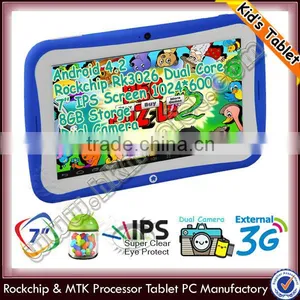 Children Tablet Kids Tablet Dual Core Rockchip Rk3066 a9 1.6ghz Tablet thumbnail-3