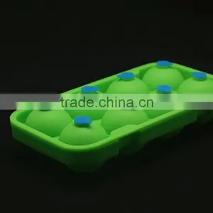 New 4.8cm Diameter Silicone Ice Ball Cube Tray With Small Lid Freeze Mould Bar Jelly Chocolate Mold Maker thumbnail-4