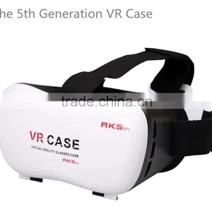 Mobile Phone VR Box 3D Virtual Reality Glasses Headset, 3D VR Box Virtual Reality Glasses Cardboard Movie Game For IOS/Android thumbnail-4
