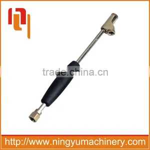 High Quality Zinc-alloy Head and Rubber With Female Connector Dual Air Chuck thumbnail-1