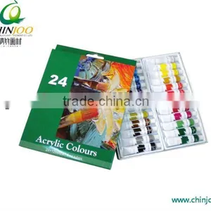 Chinjoo Acrylic Color Paint With 120 Colors thumbnail-1