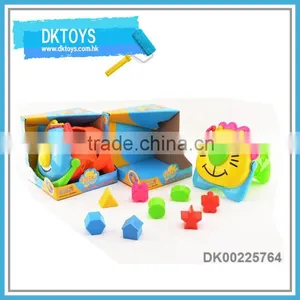 Hot Sale New Item Cartoon Clock Building Blocks Bucket Car Fun Kids Toys thumbnail-1