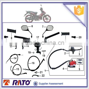 Popular Design Disc Brake Assy Cylinder Assy Caliper Assy for AT110 thumbnail-1