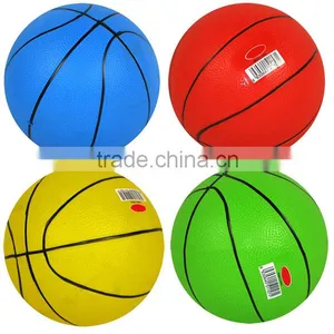 2016hot Sale PVC Inflatable Basketball Toys Beach Ball for Kids thumbnail-1