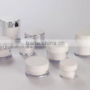 Plastic Bottle Cosmetic Container of Cream Jar PP PS Meterial thumbnail-1