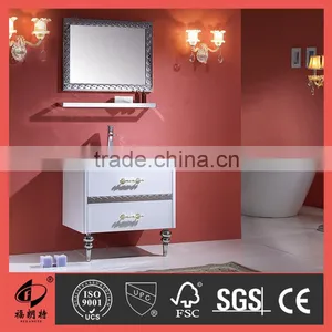 304# 2016 New Arrived Stainless Steel Classic Bathroom Vanity T-6602 thumbnail-1