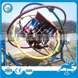 Outdoor Playground Equipment Human Gyroscope Ride!!! Amusement Park Ride Gyroscope Ride for Sale thumbnail-6