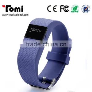 Sports Wristband With Acceleration Sensor Heart Rate+sleep Monitoring Bluetooth 4.0 Watch thumbnail-1