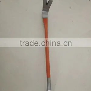 W-05 50 CrV Drop Forged /whole Heat Treatment Wrecking Bar/wood Tip thumbnail-1
