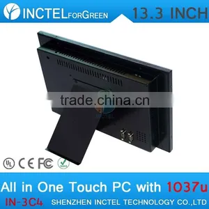 13.3 Inch All-in-One POS Industrial 4-wire Resistive Touchscreen Computer 1280*800 Win Linux Install 8G RAM 1TB HDD thumbnail-4