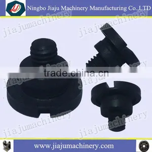 Slotted Black Steel T Bolt Screw thumbnail-1