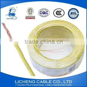 High Quality China Manufacturer Yellow House Wiring Copper Core PVC Insulated Flexible Wire and Cable -BVR(50mm2) thumbnail-1