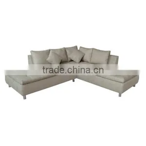 2016 Latest Living Room Sofa Fabric Corner Sofa Design thumbnail-1