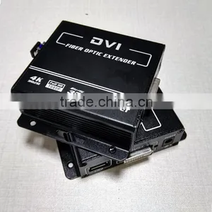 DVI KVM Extender Over Fiber 4K UHD Supports DVI 1.0 and HD-MI V1.4 thumbnail-1