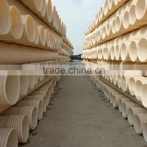 Non-pressure U-pvc Pipe Corrugted Pipe S1 S2 Draiange System thumbnail-2