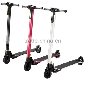 Lightest Foldable Urban Carbon Fiber Aluminum Electric Scooter thumbnail-1