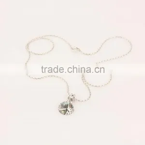 Genuine Austrian Crystal Jewelry Sterling Silver Necklace Pendant Wholesale thumbnail-4