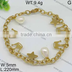 Powell Latest Gold Para Cord Bracelet for Women thumbnail-5