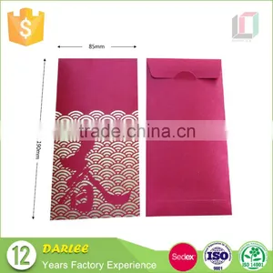 Wholesale Custom New Design Good Luck Money Packet Envelope With Foil Gold Hot Stamping thumbnail-3