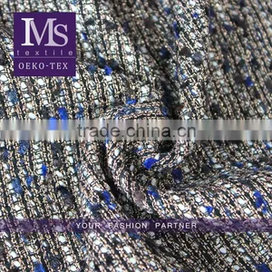 Elegant Polyester Wool Fabric, Soft Wool Polyester Rayon Blend Fabric for Garments thumbnail-1