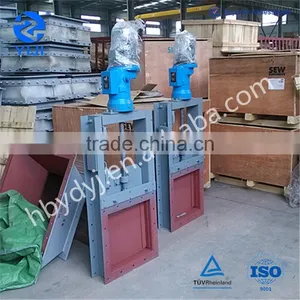 Electric Rectangular Slide Gate Valve for Industrial Use thumbnail-6