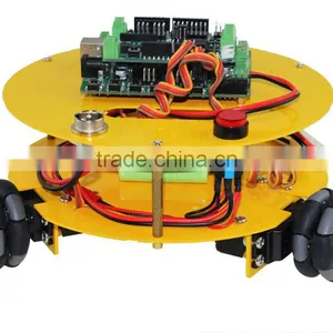 3WD 48mm Omni Wheel Mobile Robot Kit 10014 thumbnail-2