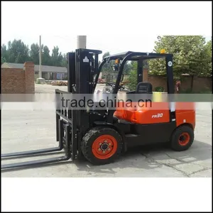 Japan Toyota Engine 3 Ton Diesel Forklift Truck thumbnail-1