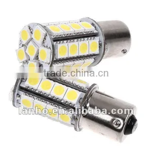 1156/BA15S White 30 5050 SMD LED Turn Signal Light Lamp thumbnail-1