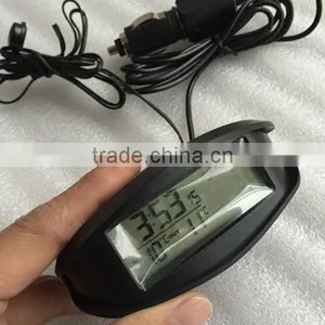 Car Thermometer/clocks Digital Voltmeter With Background Light. thumbnail-3