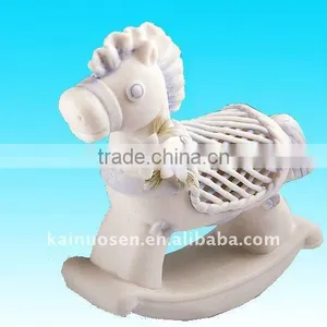 Ceramic Collection Blue Rocking Horse Favors thumbnail-1