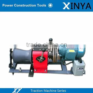 1 Ton Cable Drum Winch With Electric Engine thumbnail-1