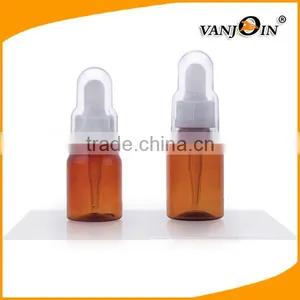 1oz Amber Plastic Bottles for Essential Oils With Eye Dropper thumbnail-1