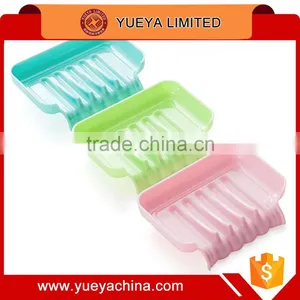 Candy-color Drainging Storage Box With Sucking-disc Soap Box(three Pieces) thumbnail-1