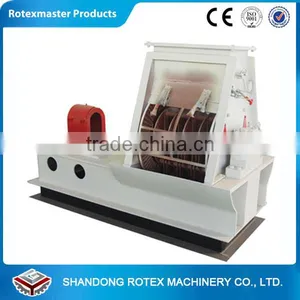 Alfalfa Grass Crusher Machines Type Feed Hammer Mill 37kw thumbnail-1