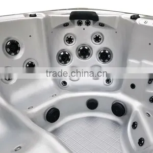 Balcony Small Hot Tubs 4 Person Spa Pool With 48 Jets Acrylic Balboa System Bathtub thumbnail-5