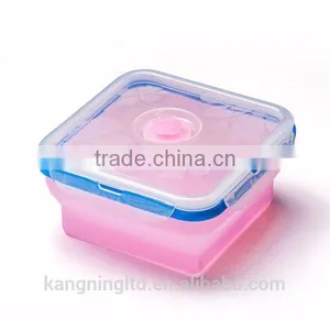 Collapsible Lunch Box, Lunch Container, Bpa Free Lunch Box OEM ODM thumbnail-4