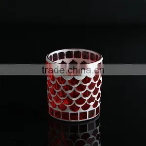 Factory Directly Provide Orange Red Green The Newly Decorative Candle Jars thumbnail-3