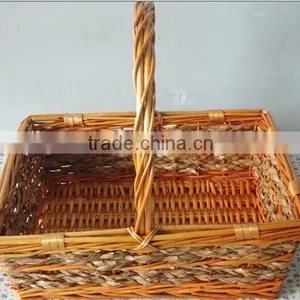 Wholesale Empty Willow Flower Vase Baskets thumbnail-1