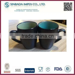 Double Colored Ceramic Stoneware Mug thumbnail-1