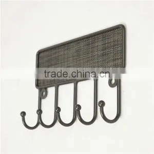 Store More Textilene Door 5 Hook Key Rack thumbnail-6